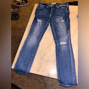 Fashion nova denim jeans size 9